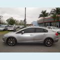 HONDA CIVIC 2.0 LXR 16V FLEX 4P AUT. - CINZA - 2015 Foto 3 (Miniatura)