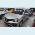 TOYOTA ETIOS 1.5 X PLUS 16V FLEX 4P AUT. - PRATA - 2019 Foto 3 (Miniatura)