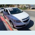 CHEVROLET ONIX 1.0 MPFI LT 8V FLEX 4P - BRANCO - 2014 Foto 3 (Miniatura)