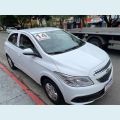 CHEVROLET ONIX 1.0 MPFI LT 8V FLEX 4P - BRANCO - 2014 Foto 3 (Miniatura)