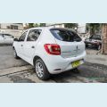 RENAULT SANDERO 1.0 AUTHENTIQUE 16V FLEX 4P - BRANCO - 2016 Foto 3 (Miniatura)