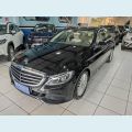MERCEDES-BENZ C 180 1.6 CGI FLEX EXCLUSIVE 9G-TRONIC - PRETO - 2018 Foto 3 (Miniatura)