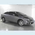 HONDA CIVIC 1.8 LXL 16V FLEX 4P AUT. - CINZA - 2013 Foto 3 (Miniatura)
