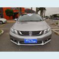 HONDA CIVIC 2.0 LXR 16V FLEX 4P AUT. - CINZA - 2015 Foto 4 (Miniatura)