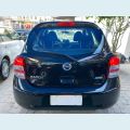 NISSAN MARCH 1.0 S 16V FLEX 4P - PRETO - 2014 Foto 4 (Miniatura)