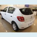RENAULT SANDERO 1.0 AUTHENTIQUE 16V FLEX 4P - BRANCO - 2016 Foto 4 (Miniatura)