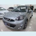 NISSAN MARCH 1.6 SL 16V FLEX 4P - CINZA - 2017 Foto 5 (Miniatura)