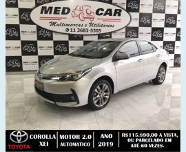 Veículo: COROLLA 2.0 XEI 16V (Listagem)