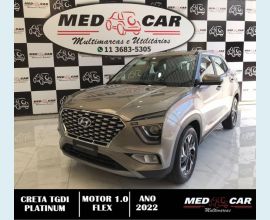 Veículo: CRETA 1.0 TGDI FLEX (Listagem)