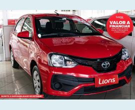 Veículo: Etios X 1.3 (Flex) (Listagem)