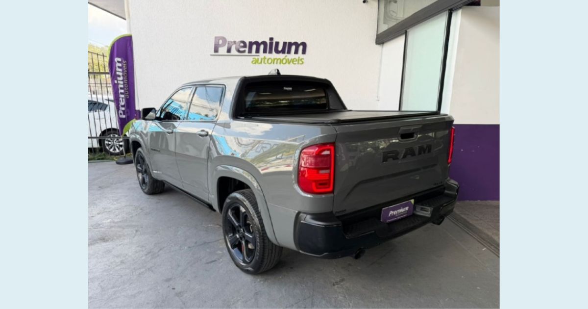 RAMページ DODGE DODGE RAMPAGE RAM GASOLINA AUT. 4P - CINZA - 2024 - Barra