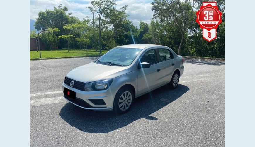 VOLKSWAGEN VOYAGE 1.6 MSI TOTALFLEX 4P MANUAL - PRATA - 2020/2021 Foto 1 (Grande)