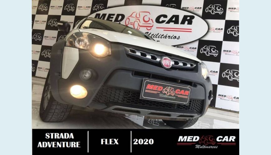 FIAT STRADA 1.8 MPI ADVENTURE CD 16V FLEX 3P MANUAL - BRANCO - 2020 Foto 1 (Grande)