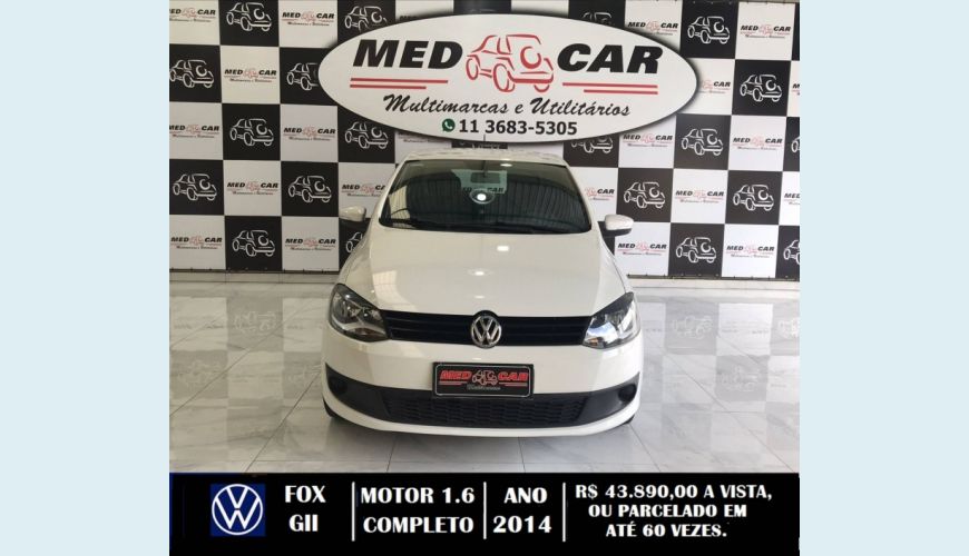VOLKSWAGEN FOX 1.6 MI 8V FLEX 4P AUT. - BRANCO - 2014 Foto 1 (Grande)