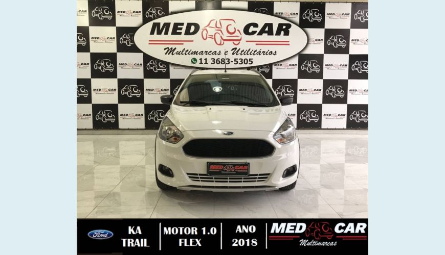 FORD KA 1.0 TI-VCT FLEX SE TRAIL MANUAL - BRANCO - 2018 Foto 1 (Grande)