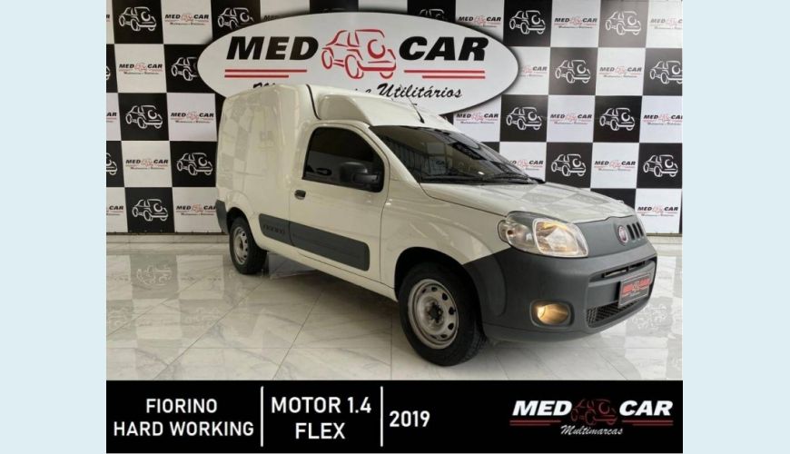 FIAT FIORINO 1.4 MPI FURGÃO HARD WORKING 8V FLEX 2P MANUAL - BRANCO - 2019 Foto 1 (Grande)