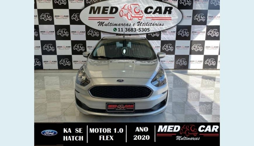 FORD KA 1.0 TI-VCT FLEX SE MANUAL - PRATA - 2020 Foto 1 (Grande)