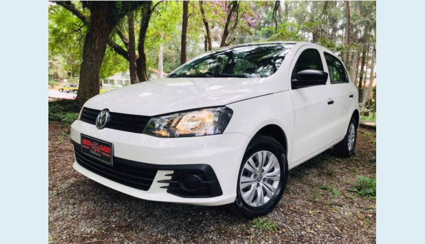 VOLKSWAGEN GOL 1.0 12V MPI TOTALFLEX 4P MANUAL - BRANCO - 2019 Foto 1 (Grande)