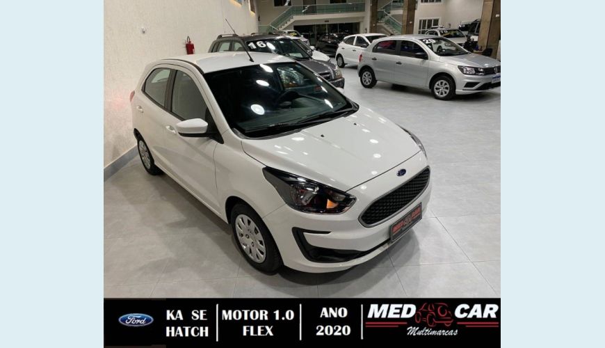FORD KA 1.0 TI-VCT FLEX SE MANUAL - BRANCO - 2019 Foto 1 (Grande)