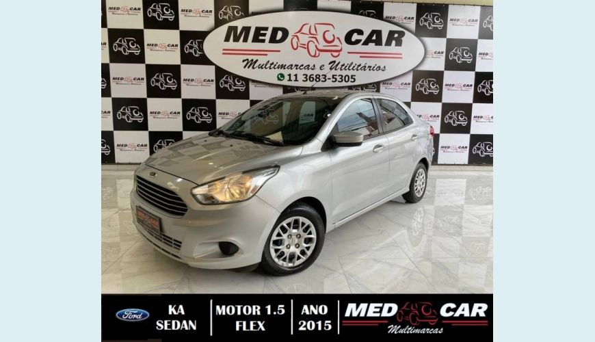 FORD KA 1.5 SIGMA FLEX SE MANUAL - PRATA - 2015 Foto 1 (Grande)
