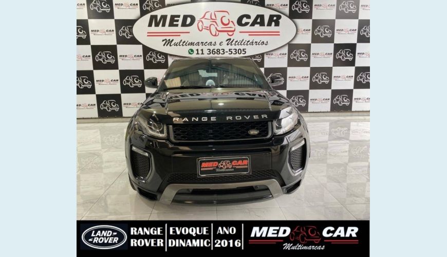 LAND ROVER RANGE ROVER EVOQUE 2.0 HSE DYNAMIC 4WD 16V 4P AUT. - PRETO - 2016 Foto 1 (Grande)