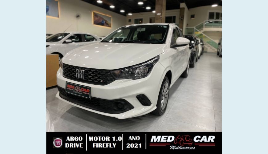 FIAT ARGO 1.0 FIREFLY FLEX DRIVE MANUAL - BRANCO - 2021 Foto 1 (Grande)