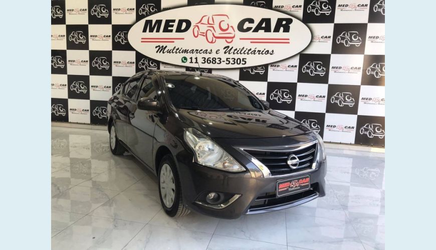 NISSAN VERSA 1.0 12V FLEX 4P MANUAL - CINZA - 2017 Foto 1 (Grande)