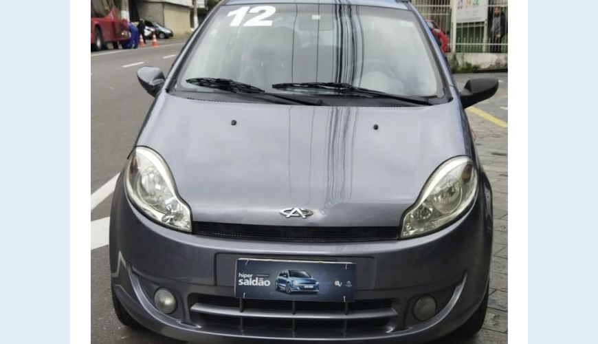CHERY FACE 1.3 16V FLEX 4P MANUAL - CINZA - 2012 Foto 1 (Grande)