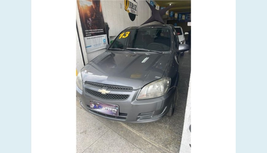 CHEVROLET CELTA 1.0 MPFI LT 8V FLEX 4P MANUAL - CINZA - 2013 Foto 1 (Grande)