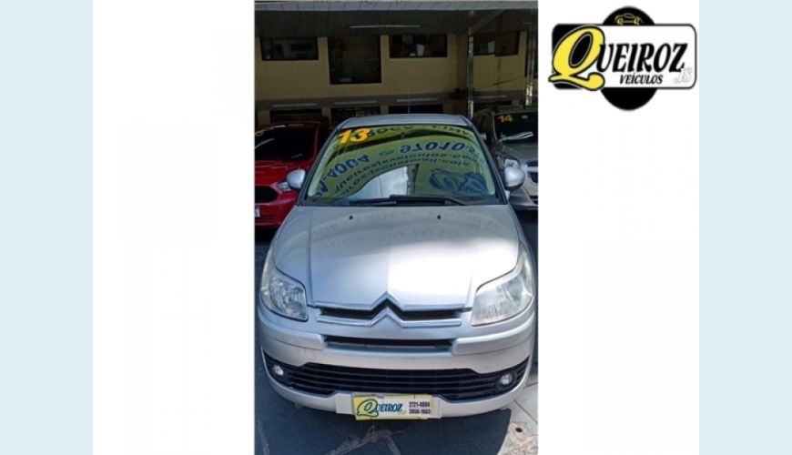 CITROËN C4 1.6 GLX 16V FLEX 4P MANUAL - PRATA - 2013 Foto 1 (Grande)