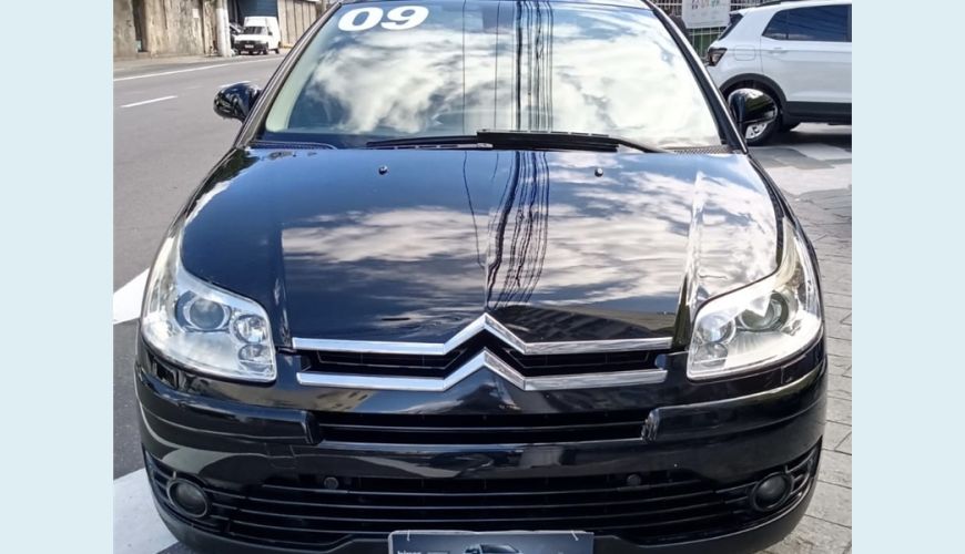 CITROËN C4 2.0 EXCLUSIVE 16V FLEX 4P AUT. - PRETO - 2009 Foto 1 (Grande)