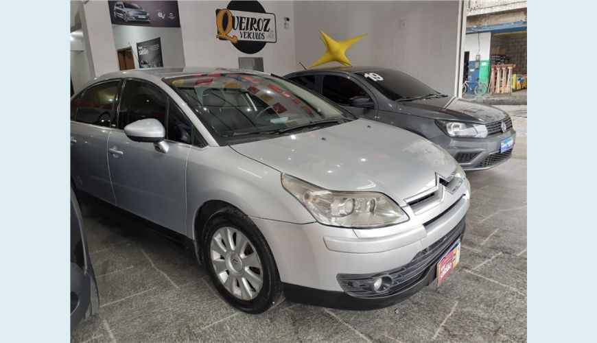CITROËN C4 2.0 GLX PALLAS 16V FLEX 4P AUT. - PRATA - 2013 Foto 1 (Grande)