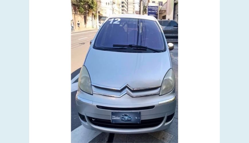 CITROËN XSARA PICASSO 1.6 I GLX 16V FLEX 4P MANUAL - PRATA - 2012 Foto 1 (Grande)