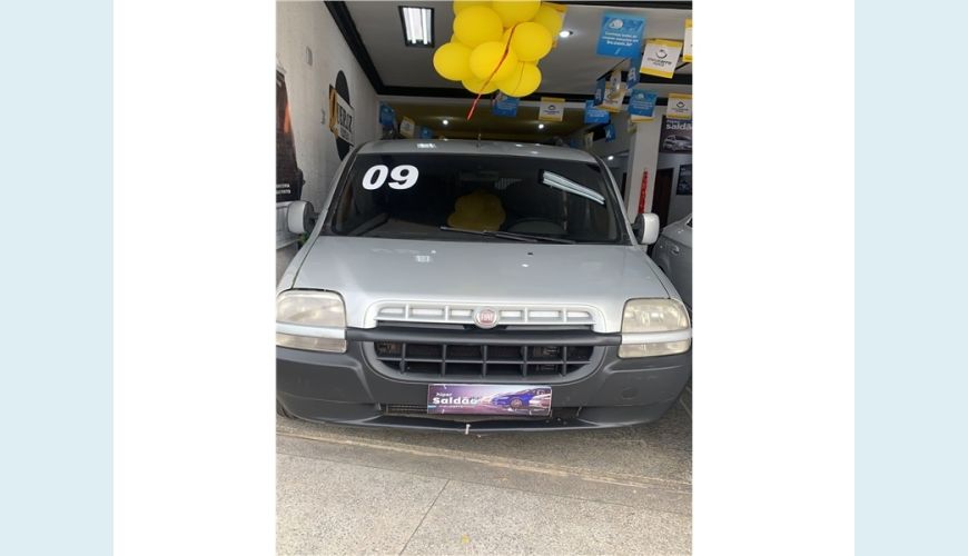 FIAT DOBLO 1.8 MPI HLX 8V FLEX 4P MANUAL - PRATA - 2009 Foto 1 (Grande)