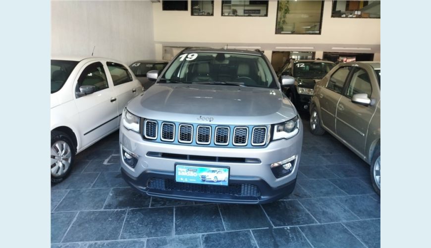 JEEP COMPASS 2.0 16V FLEX LONGITUDE AUT. - PRATA - 2019 Foto 1 (Grande)