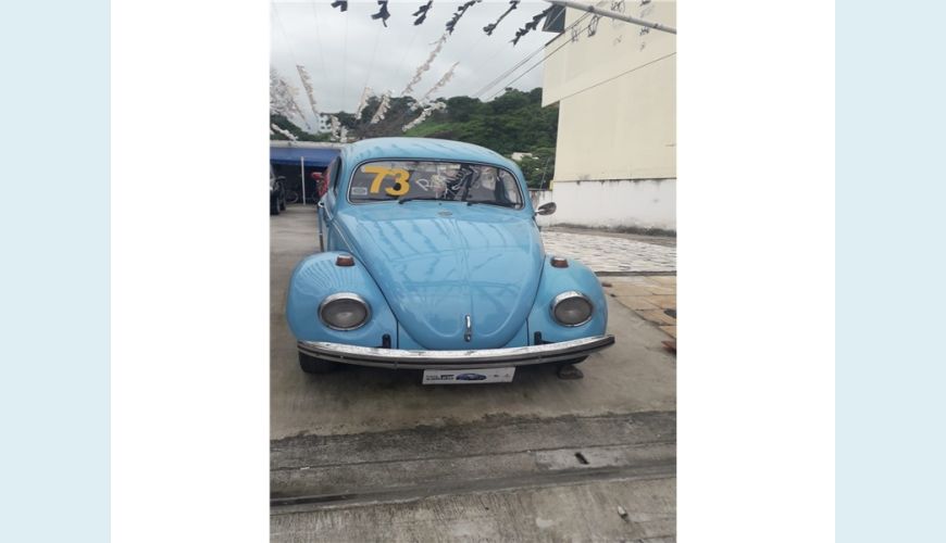 VOLKSWAGEN FUSCA 1.3 8V 2P MANUAL - AZUL - 1973 Foto 1 (Grande)