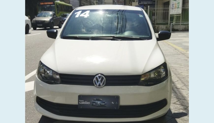 VOLKSWAGEN VOYAGE 1.0 MI CITY 8V FLEX 4P MANUAL - BRANCO - 2014 Foto 1 (Grande)
