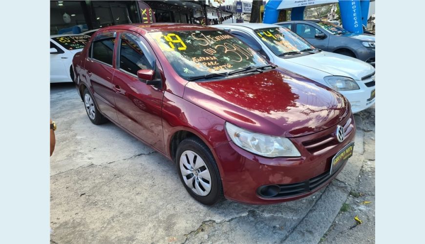 VOLKSWAGEN VOYAGE 1.6 MI TREND 8V FLEX 4P MANUAL - VERMELHO - 2009 Foto 1 (Grande)