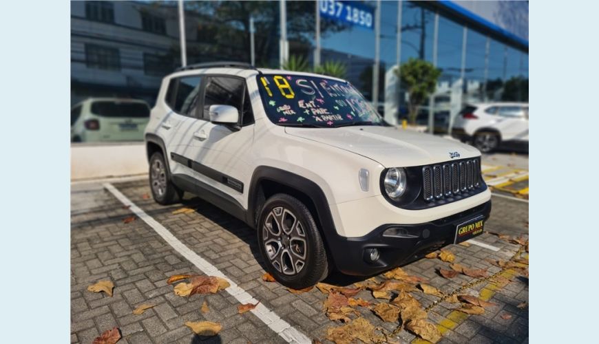 JEEP RENEGADE 2.0 16V TURBO DIESEL LONGITUDE 4P 4X4 AUT. - BRANCO - 2018 Foto 1 (Grande)