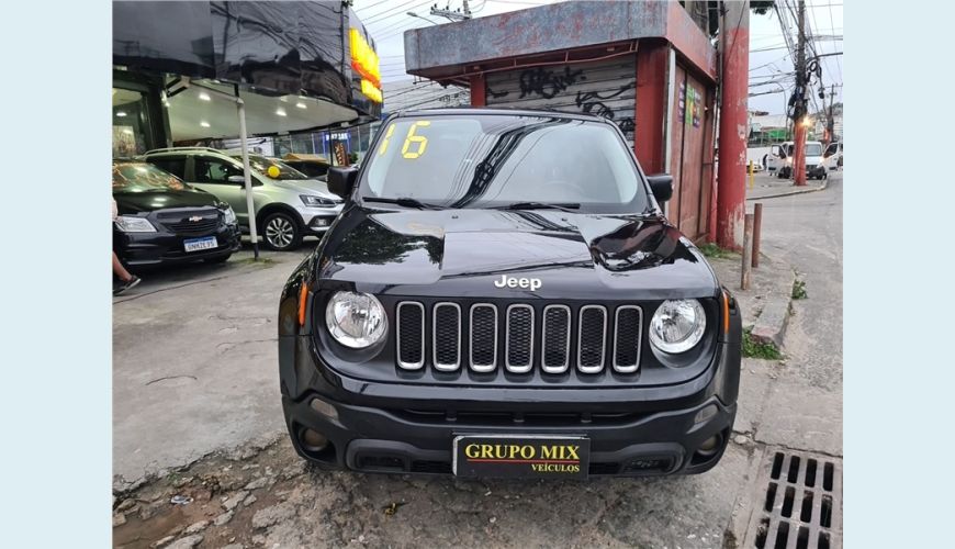 JEEP RENEGADE 2.0 16V TURBO DIESEL SPORT 4P 4X4 AUT. - PRETO - 2016 Foto 1 (Grande)