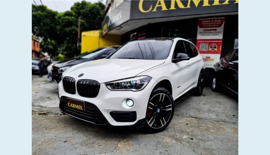 BMW X1 2.0 16V TURBO ACTIVEFLEX XDRIVE25I SPORT 4P AUT. - BRANCO - 2017 Foto 1 (Grande)