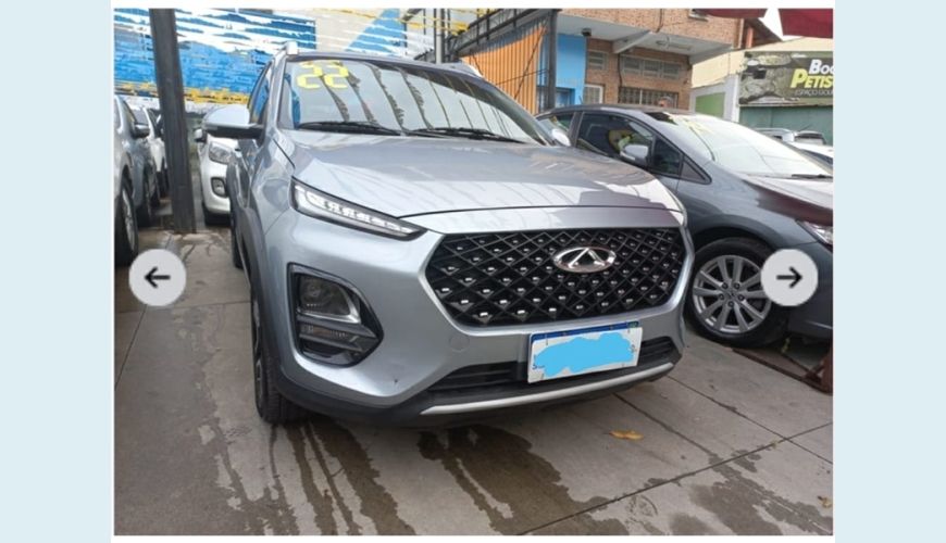 CHERY TIGGO 3X 1.0 VVT TURBO IFLEX PRO CVT - CINZA - 2022 Foto 1 (Grande)