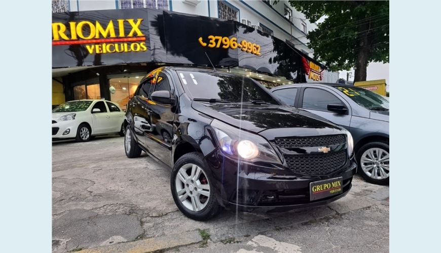 CHEVROLET AGILE 1.4 MPFI LTZ 8V FLEX 4P MANUAL - PRETO - 2011 Foto 1 (Grande)