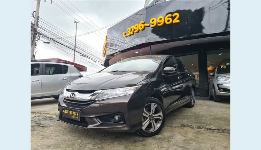 HONDA CITY 1.5 EXL 16V FLEX 4P AUT. - MARROM - 2017 Foto 1 (Grande)