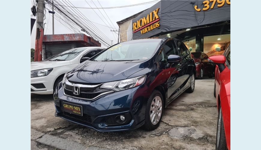 HONDA FIT 1.5 LX 16V FLEX 4P AUT. - AZUL - 2018 Foto 1 (Grande)