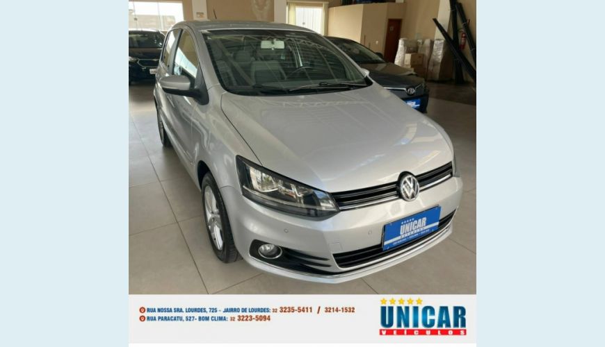 VOLKSWAGEN FOX 1.6 MSI HIGHLINE 16V FLEX 4P MANUAL - PRATA - 2015 Foto 1 (Grande)