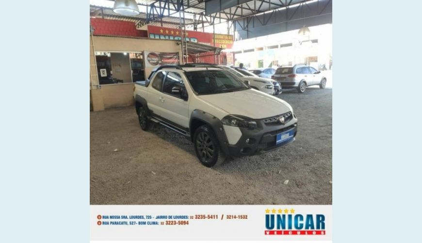 FIAT STRADA 1.8 MPI ADVENTURE CD 16V FLEX 3P MANUAL - BRANCO - 2020 Foto 1 (Grande)