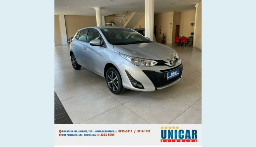 TOYOTA YARIS 1.3 16V FLEX XL LIVE MANUAL - PRATA - 2020 Foto 1 (Grande)