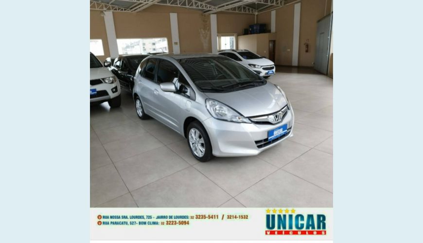 HONDA FIT 1.4 LX 16V FLEX 4P AUT. - PRATA - 2014 Foto 1 (Grande)