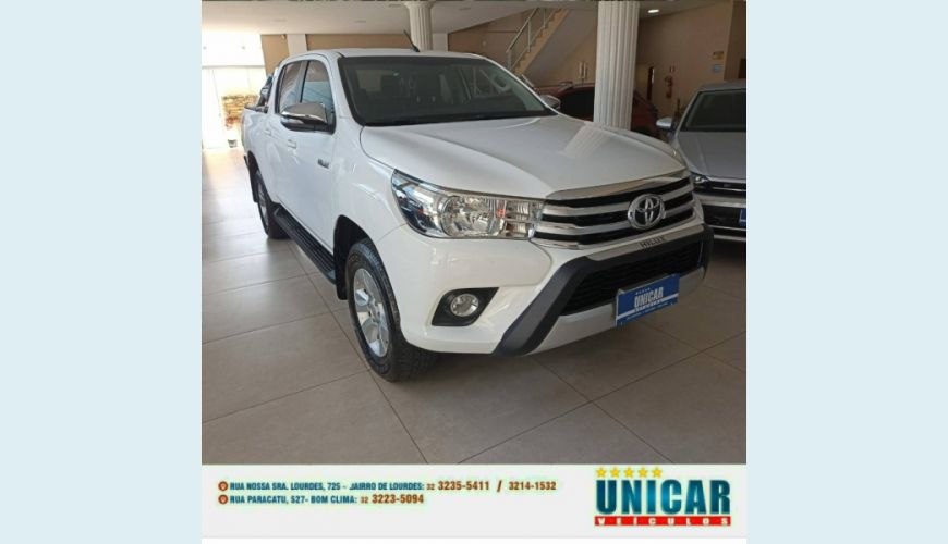 TOYOTA HILUX 2.8 SRV 4X4 CD 16V DIESEL 4P AUT. - BRANCO - 2017 Foto 1 (Grande)